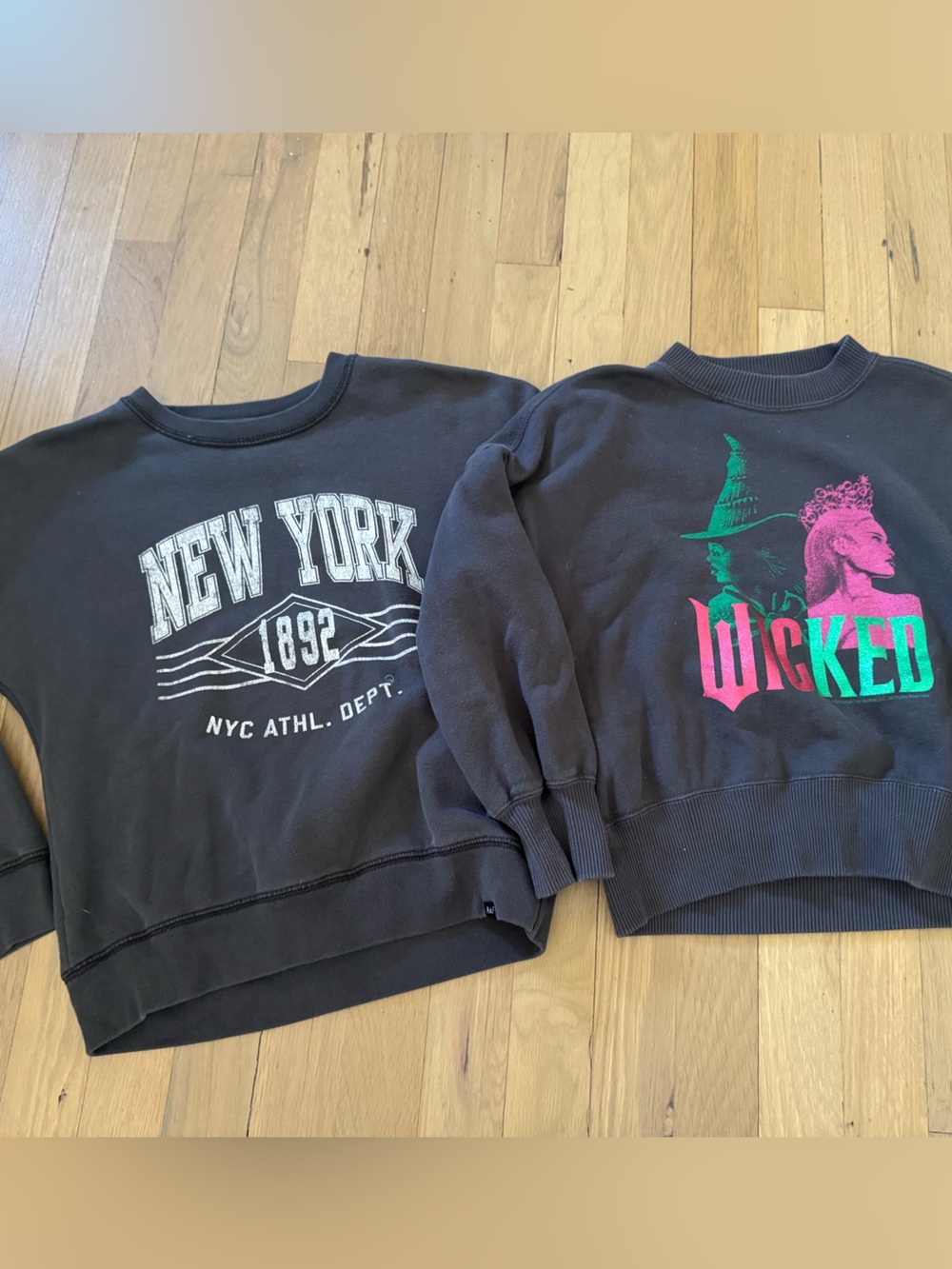abercrombie kids 7/8 Charcoal Sweatshirts